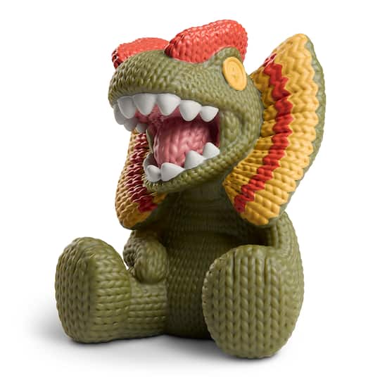 Handmade by Robots™ Jurassic Park Dilophosaurus No.127 Vinyl Figure | 5″ | Michaels® Handmade by Robots™ Jurassic Park Dilophosaurus No.127 Vinyl Figure | 5″ | Michaels®